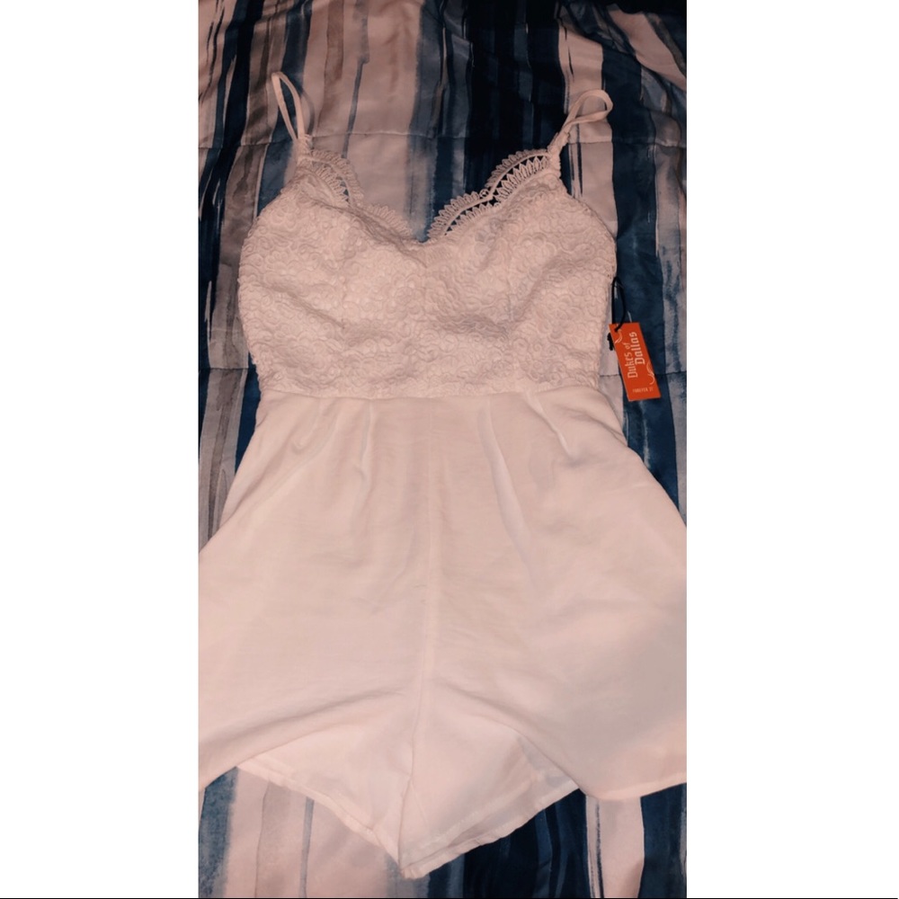 Cream Romper/ Jumpsuit *NWT*